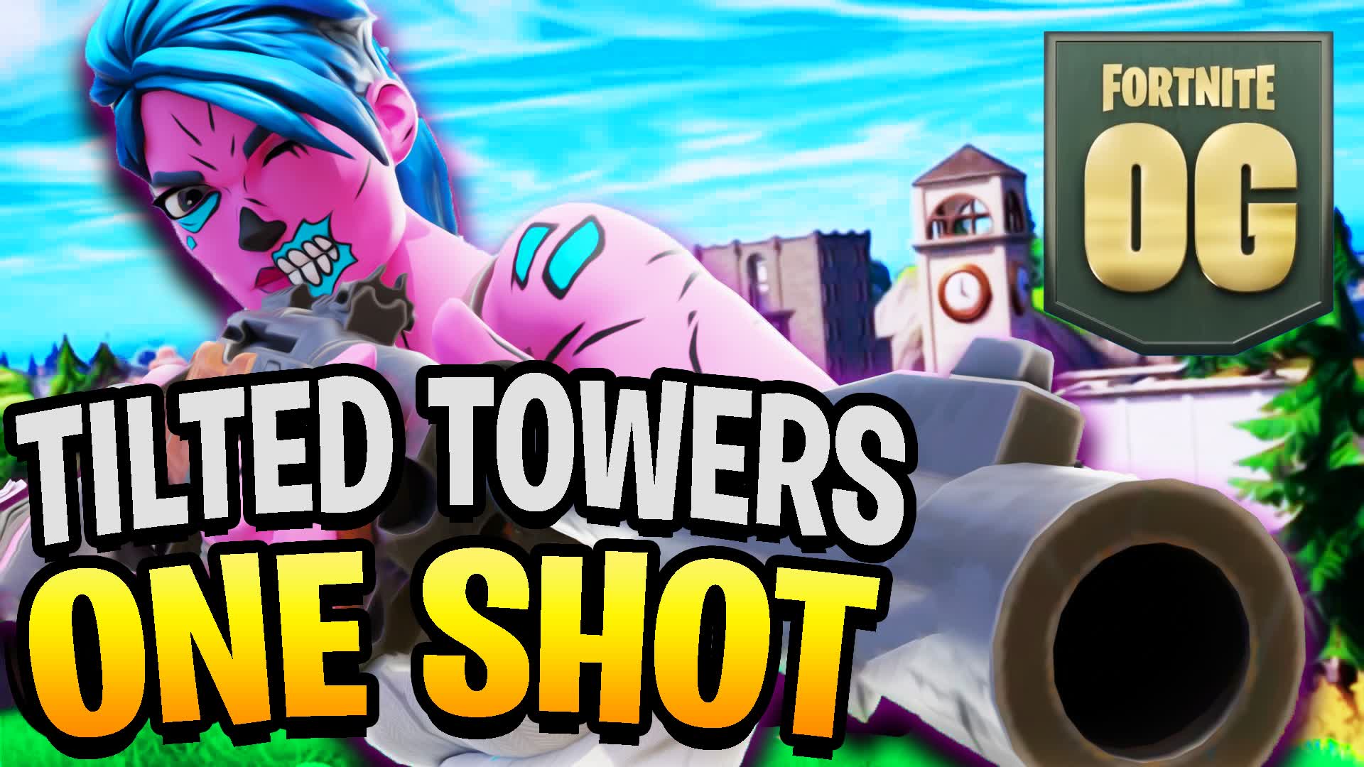 Tilted Towers One Shot! [OG UPDATE] — Fortnite Creative map