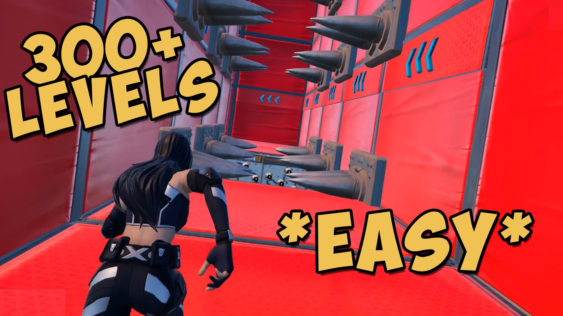 🎀DEFAULT DEATHRUN 300+ LEVELS🎀 — Fortnite Creative map