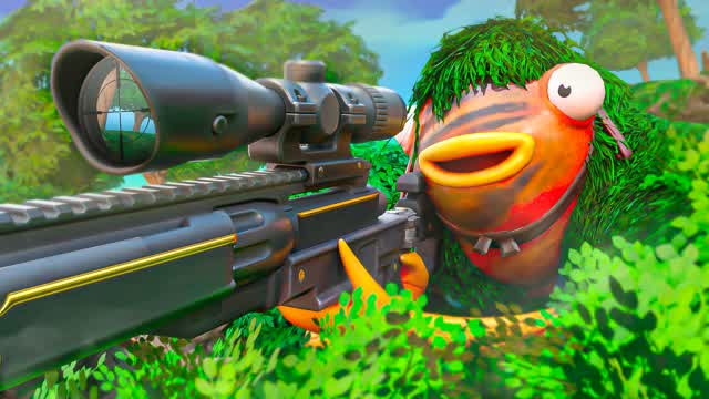 SNEAKY SNIPERS - ONE SHOT [TREETOP] — Fortnite Creative map