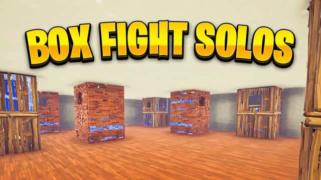 📦 BOX FIGHT SOLOS 📦 — Fortnite Creative map cover art