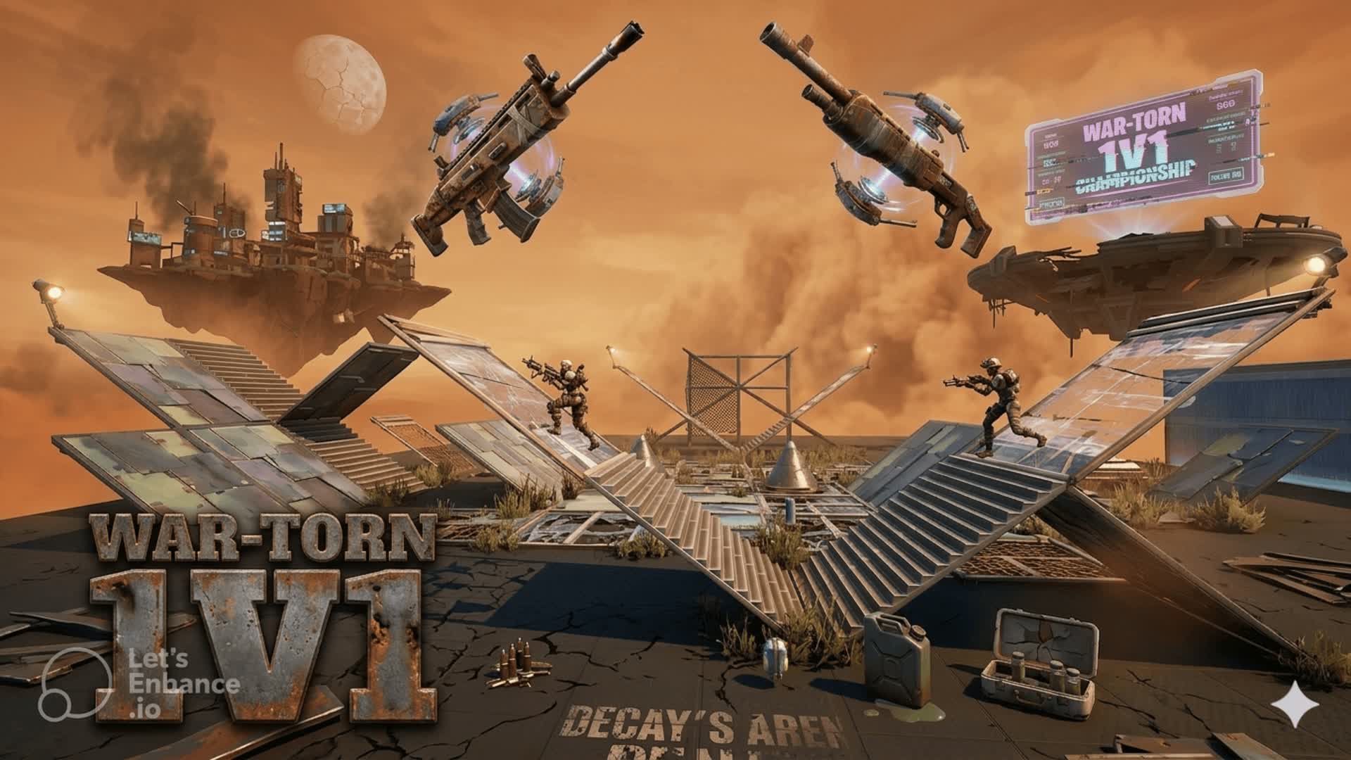 1 v 1 builds fighter — Fortnite Creative map
