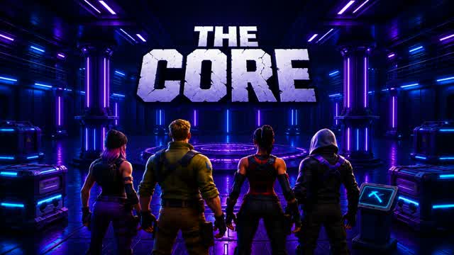 THE CORE: Extraction Tycoon — Fortnite Creative map cover art