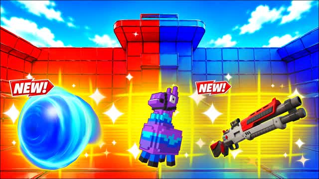 RED VS BLUE CREWFORM 🔴🔵 — Fortnite Creative map cover art