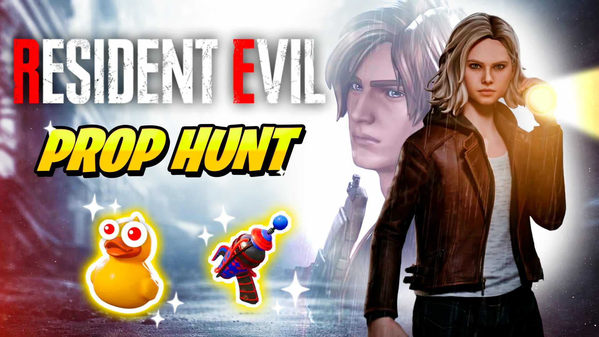 RESIDENT EVIL PROP HUNT — Fortnite Creative map