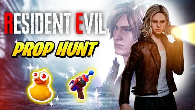 RESIDENT EVIL PROP HUNT — Fortnite Creative map cover art