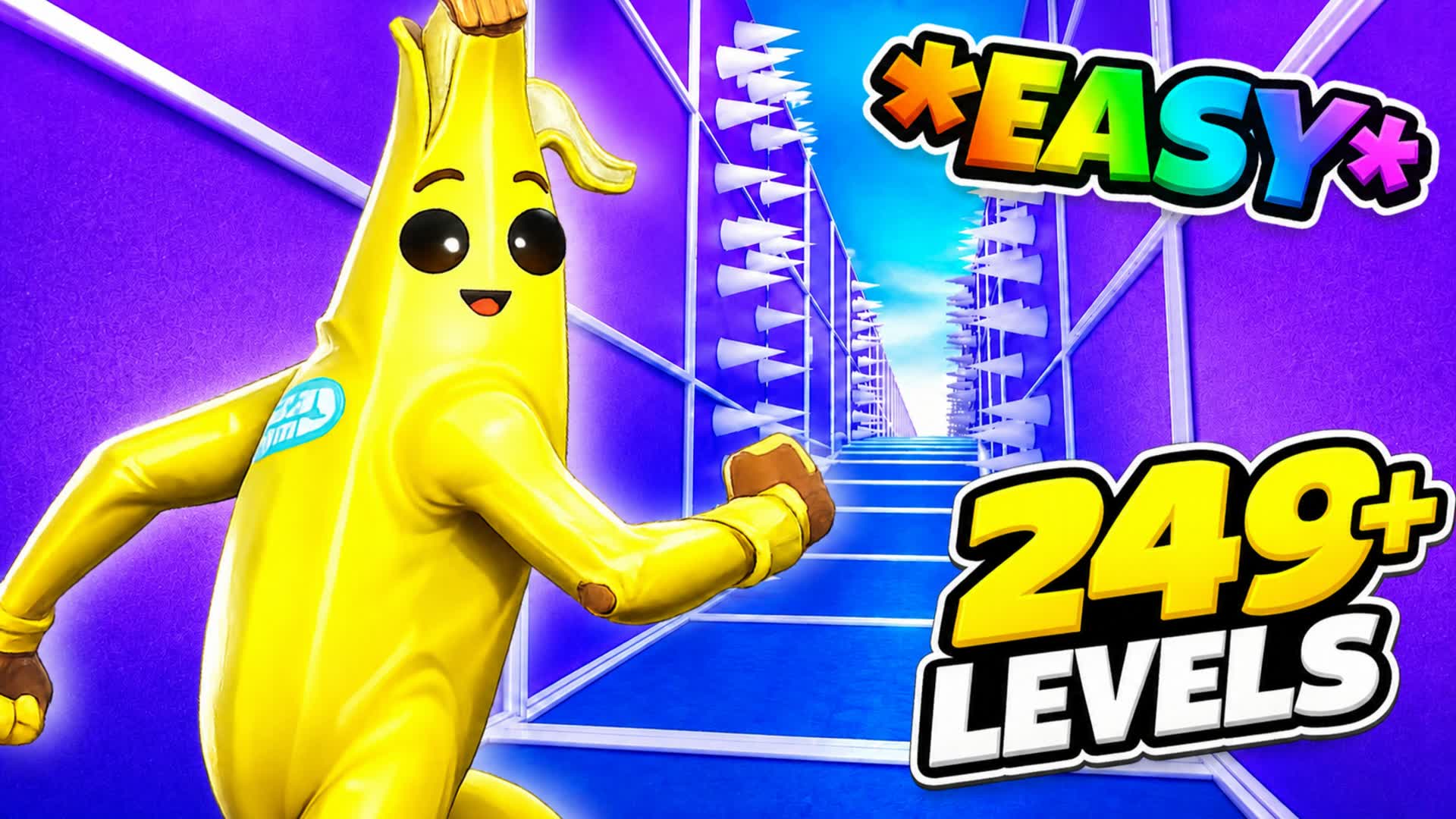 ✨ 249+ Easy Deathrun 🏆 [PARKOUR] — Fortnite Creative map