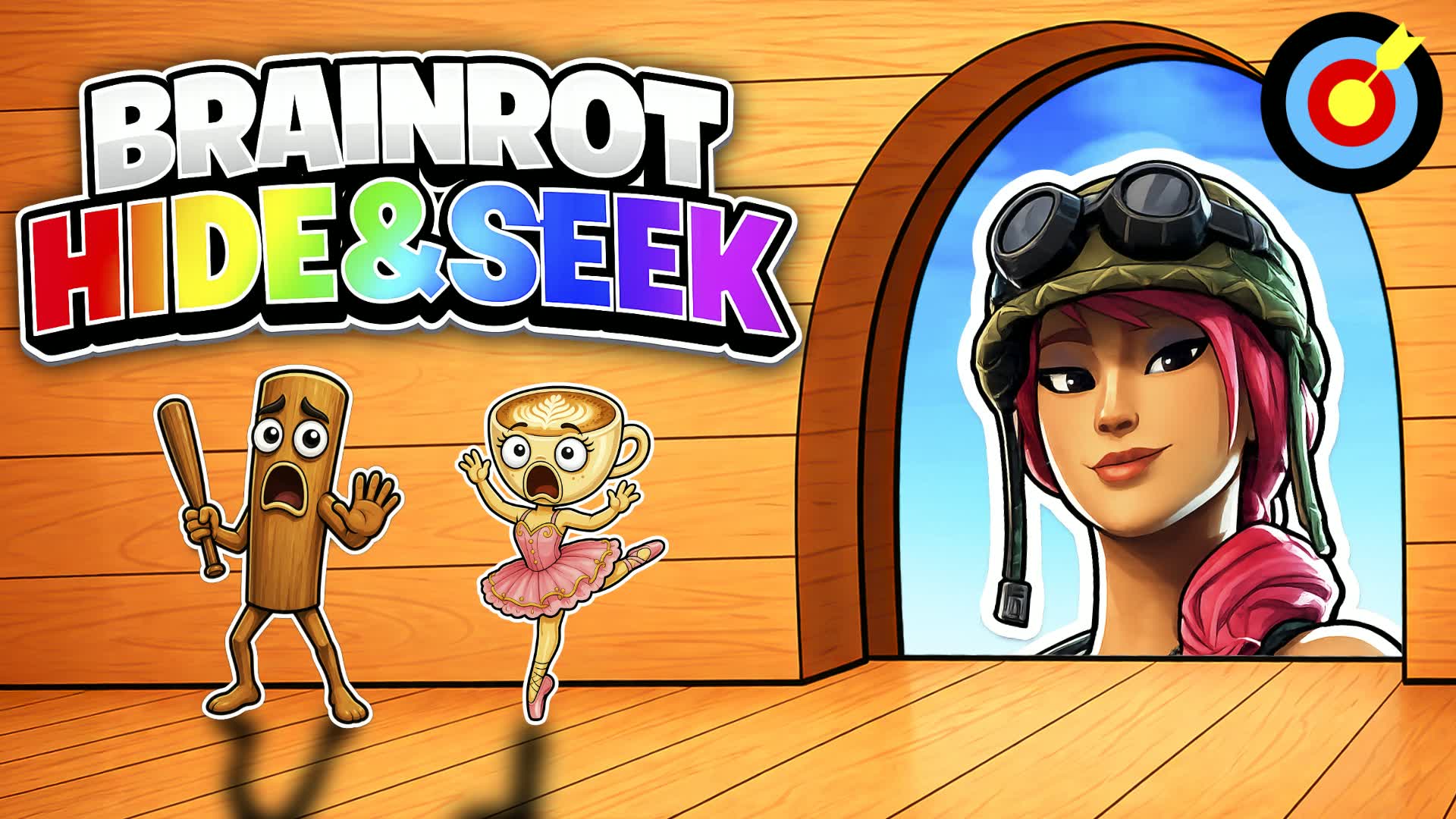 BRAINROT HIDE AND SEEK — Fortnite Creative map