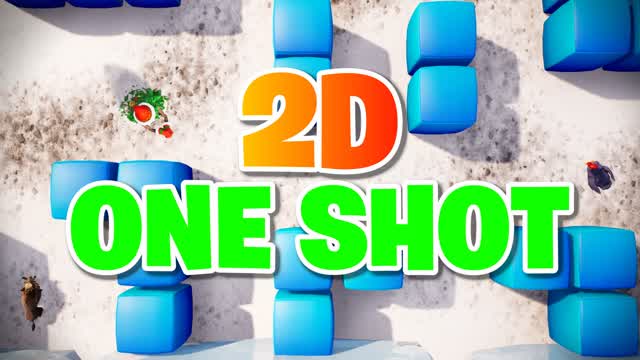 2D One Shot! — Fortnite Creative map cover art