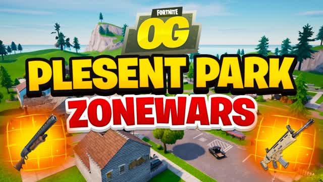 OG Plesent Park Zone Wars! — Fortnite Creative map cover art