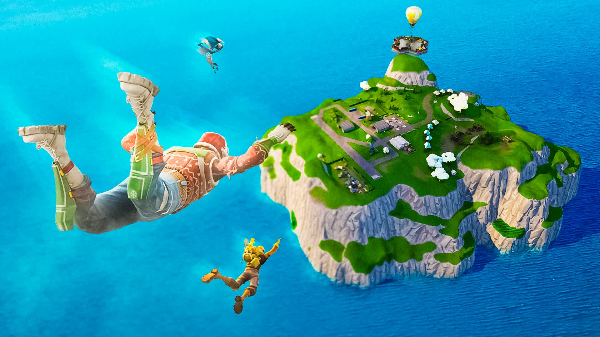 SPAWN ISLAND FFA — Fortnite Creative map