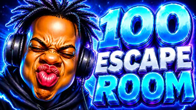 100 SOZZU ESCAPE ROOM🤫 — Fortnite Creative map cover art