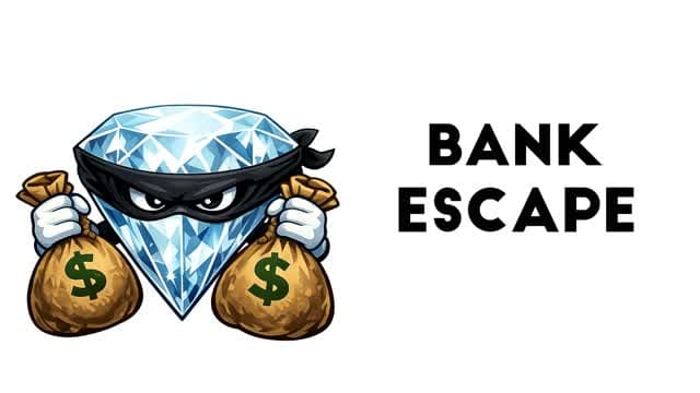 💸BANK ESCAPE — Fortnite Creative map cover art