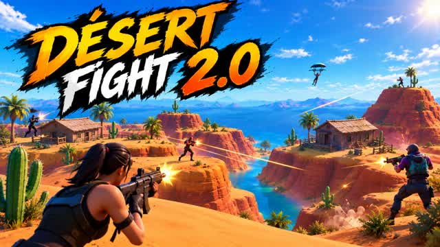 Desert Wars 2.0 — Fortnite Creative map