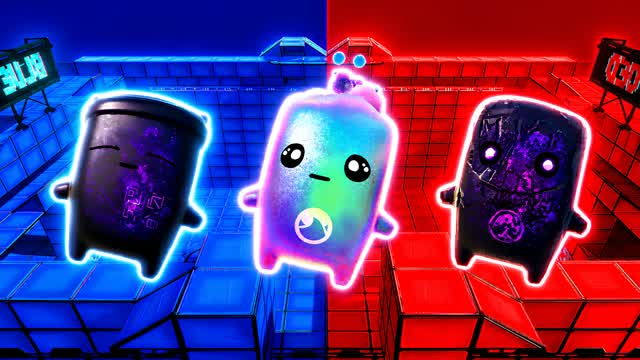 REVERT RED VS BLUE 🔴🔵 — Fortnite Creative map cover art