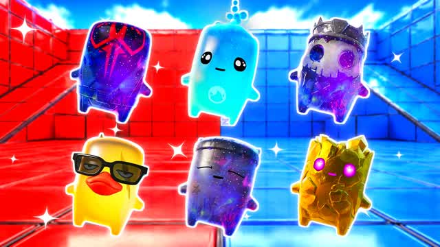 RED VS BLUE MIRAGE FEINT 🔴🔵 — Fortnite Creative map cover art