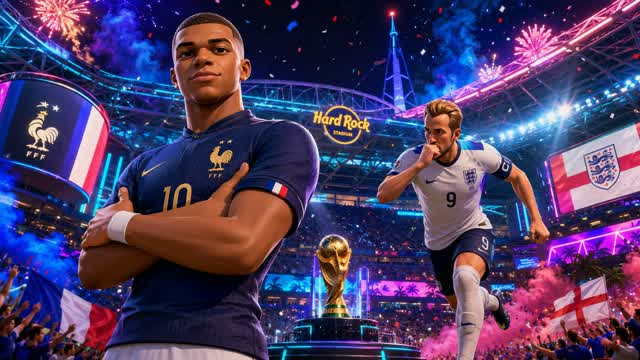 FRANCE VS ENGLAND WORLD CUP — Fortnite Creative map