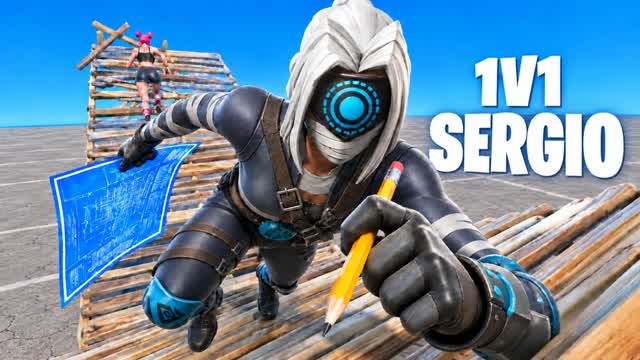 1V1 SUPER — Fortnite Creative map cover art