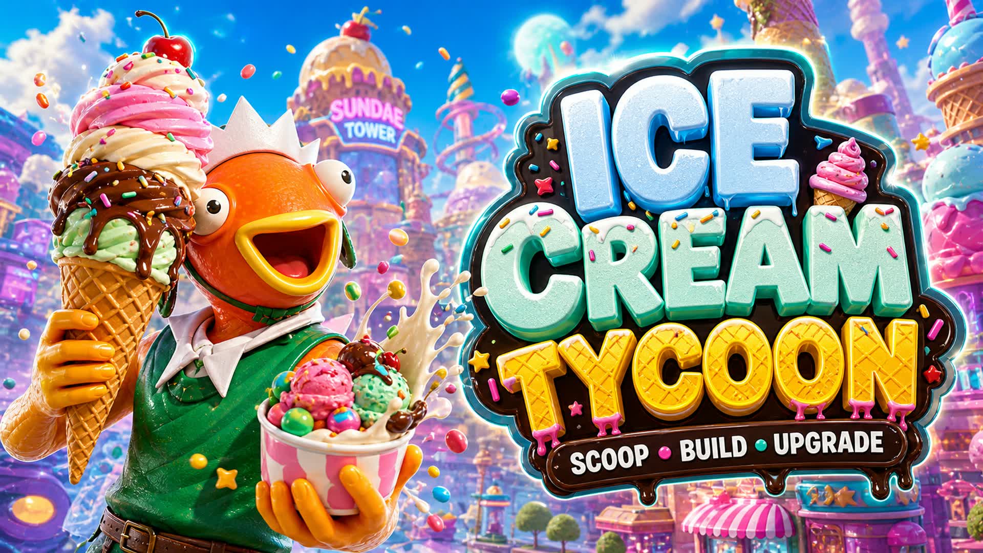 SWEET COMPANY TYCOON🍦 — Fortnite Creative map