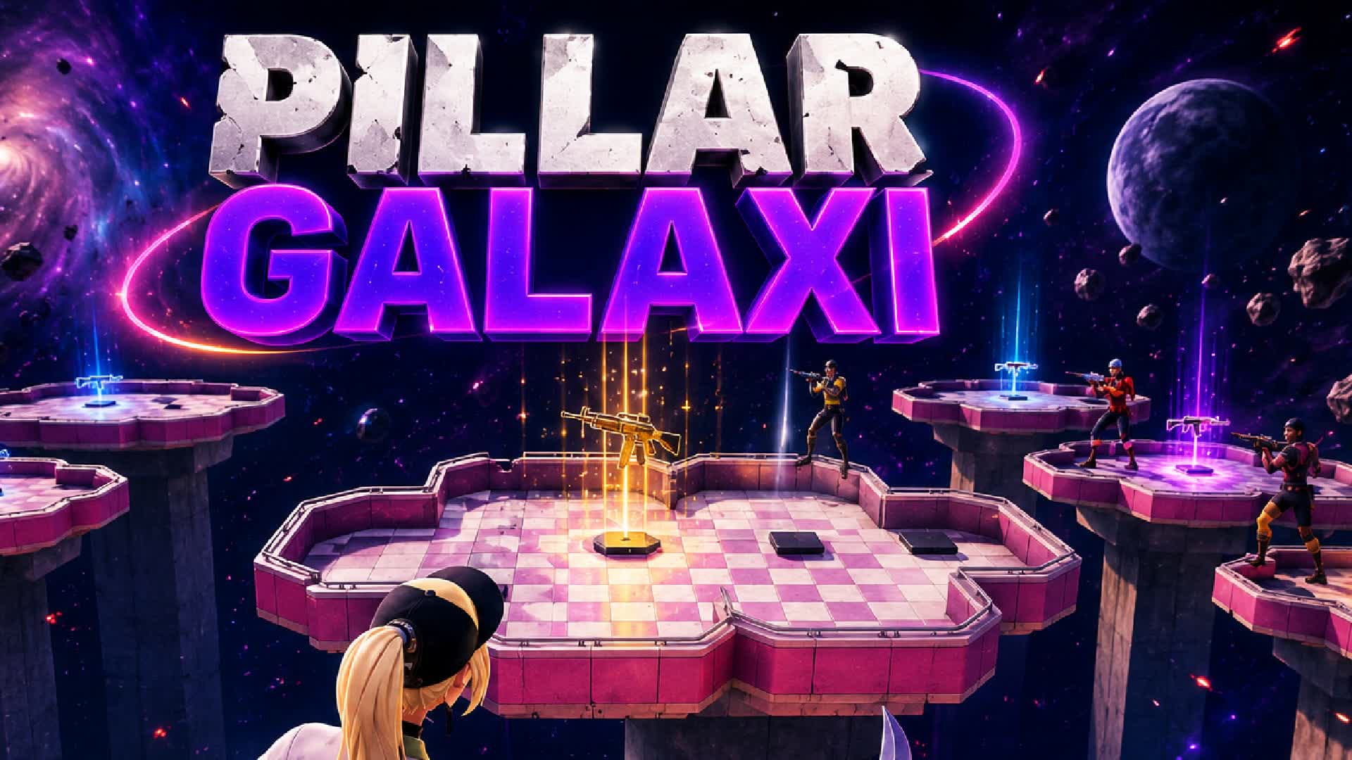 PILLAR  GALAXI — Fortnite Creative map
