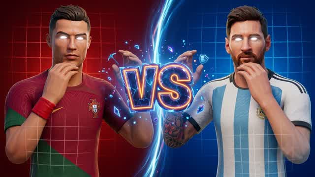 Cristiano Ronaldo VS Lionel Messi 🏆🔥 — Fortnite Creative map
