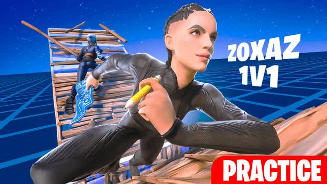 ZOXAZ 1V1 BUILD FIGHT ( 200 POMPES ) — Fortnite Creative map cover art