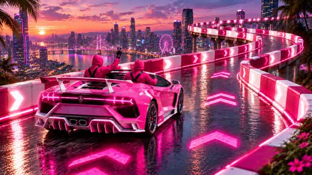 A FUN CAR ADVENTURE - CAR GAME — Fortnite Creative map cover art