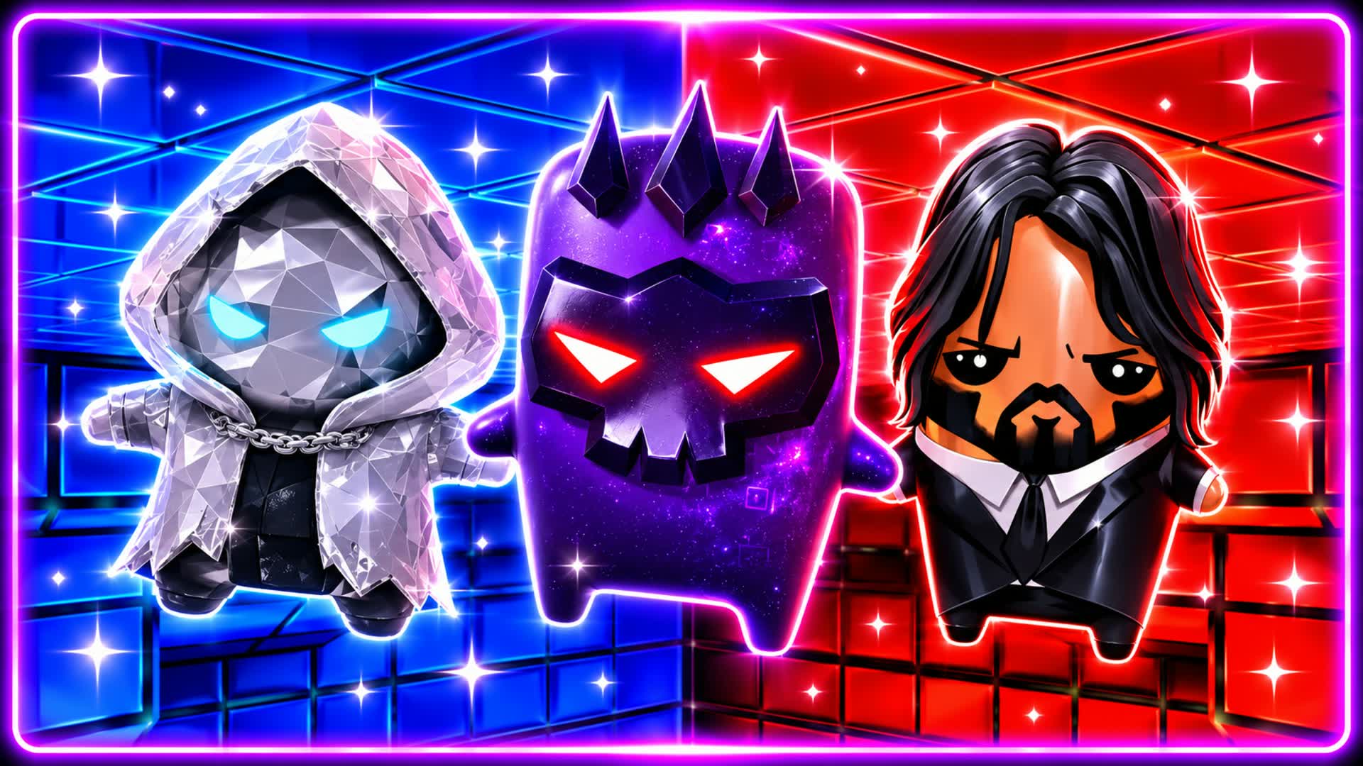 HRWELLS RED VS BLUE 🔴🔵 — Fortnite Creative map