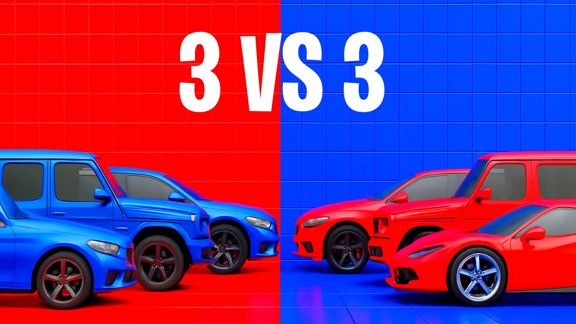Bumper Cars 3V3 — Fortnite Creative map