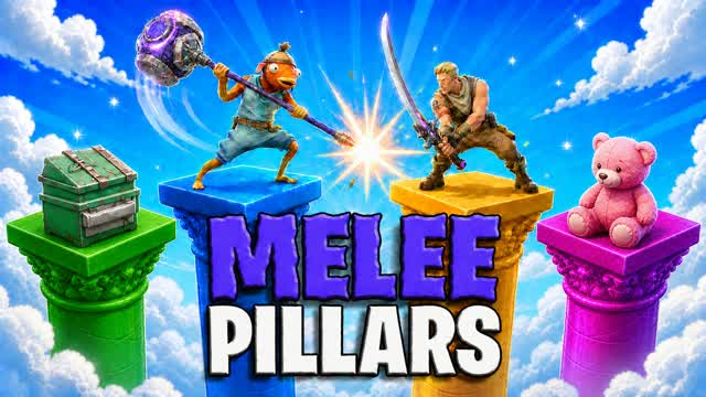 MELEE PILARS — Fortnite Creative map