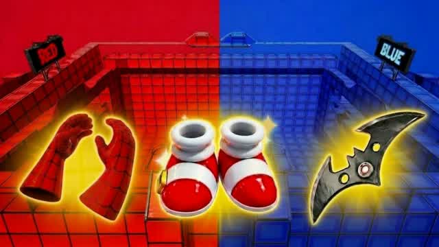 RED VS BLUE 🔴🔵 SUPER FUN CRAZZYY — Fortnite Creative map
