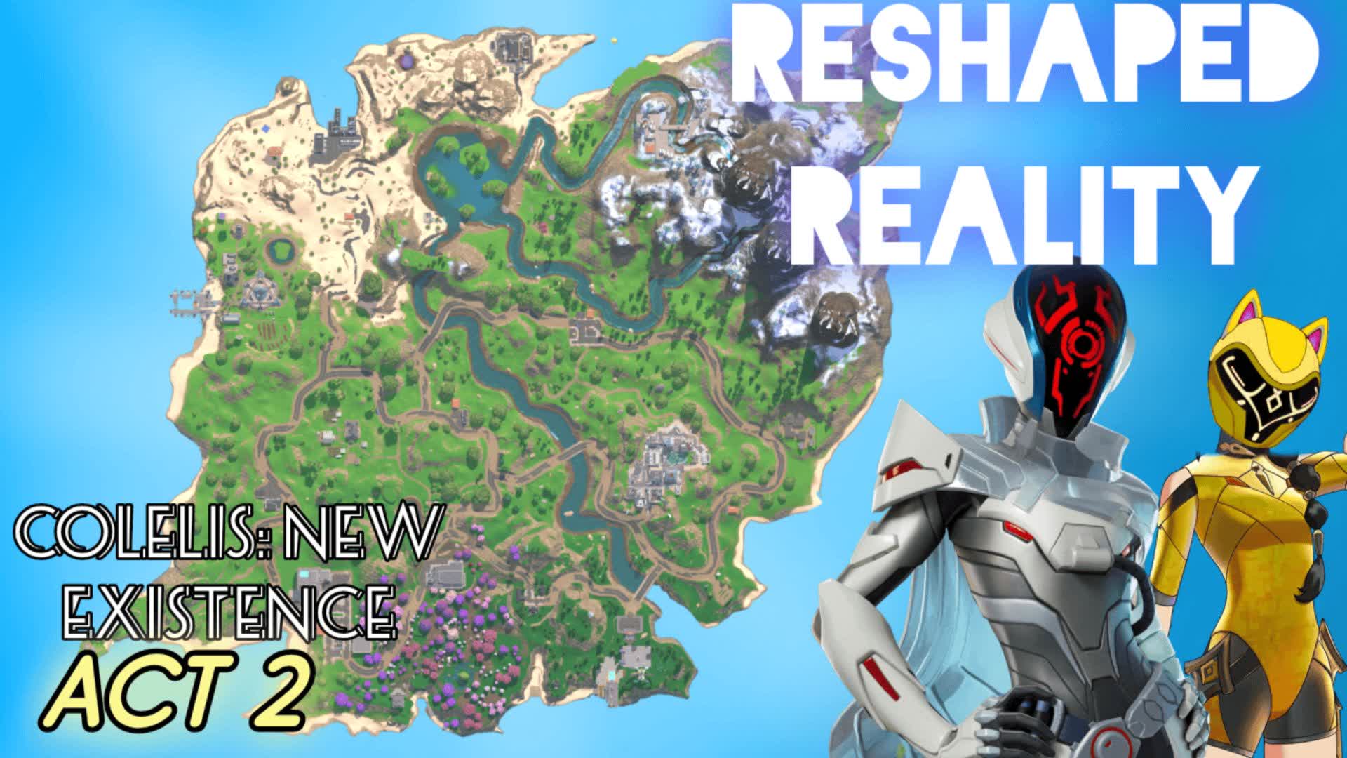 Reshaped Reality - Battle Royale — Fortnite Creative map