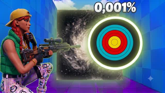 MEGA SUPER TRICKSHOT UNC — Fortnite Creative map cover art