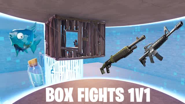 BOX FIGHTS 1V1 — Fortnite Creative map cover art