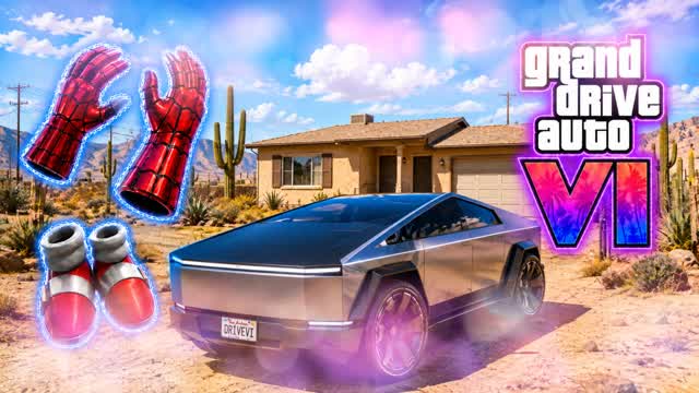 GDA VI GRAND DRIVE AUTO VI MIAMI SPIDER — Fortnite Creative map