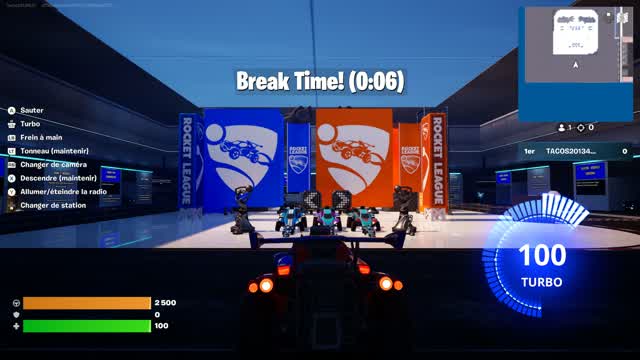 Compétition d’Octane — Fortnite Creative map