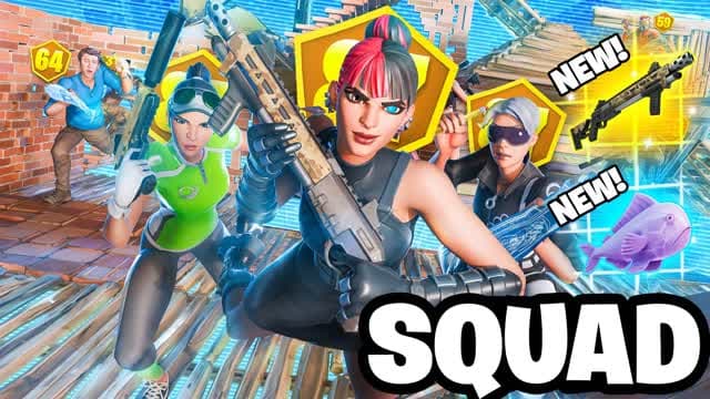 SQUAD CUP ZONE WARS [ENDGAME] — Fortnite Creative map cover art