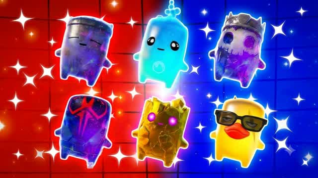 chaos red vsa blues — Fortnite Creative map cover art