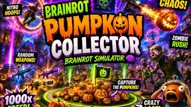 Pumpkin collector — Fortnite Creative map cover art