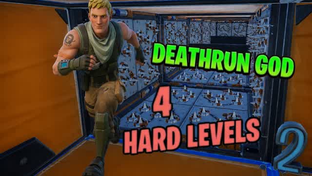 *GOD DEATHRUN* • HARD LEVEL — Fortnite Creative map