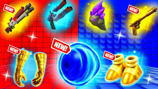 RED VS BLUE REBELLION🔴🔵HSM9635 — Fortnite Creative map