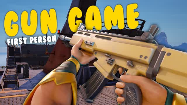 MEGALODON GUN GAME: FIRST PERSON🎯 — Fortnite Creative map
