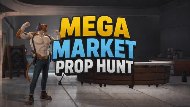 Mega Market Prop Hunt — Fortnite Creative map