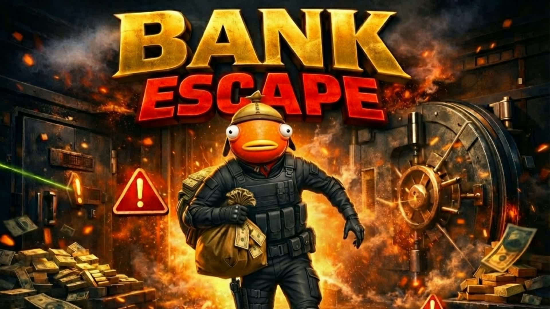BANK ESCAPE — Fortnite Creative map