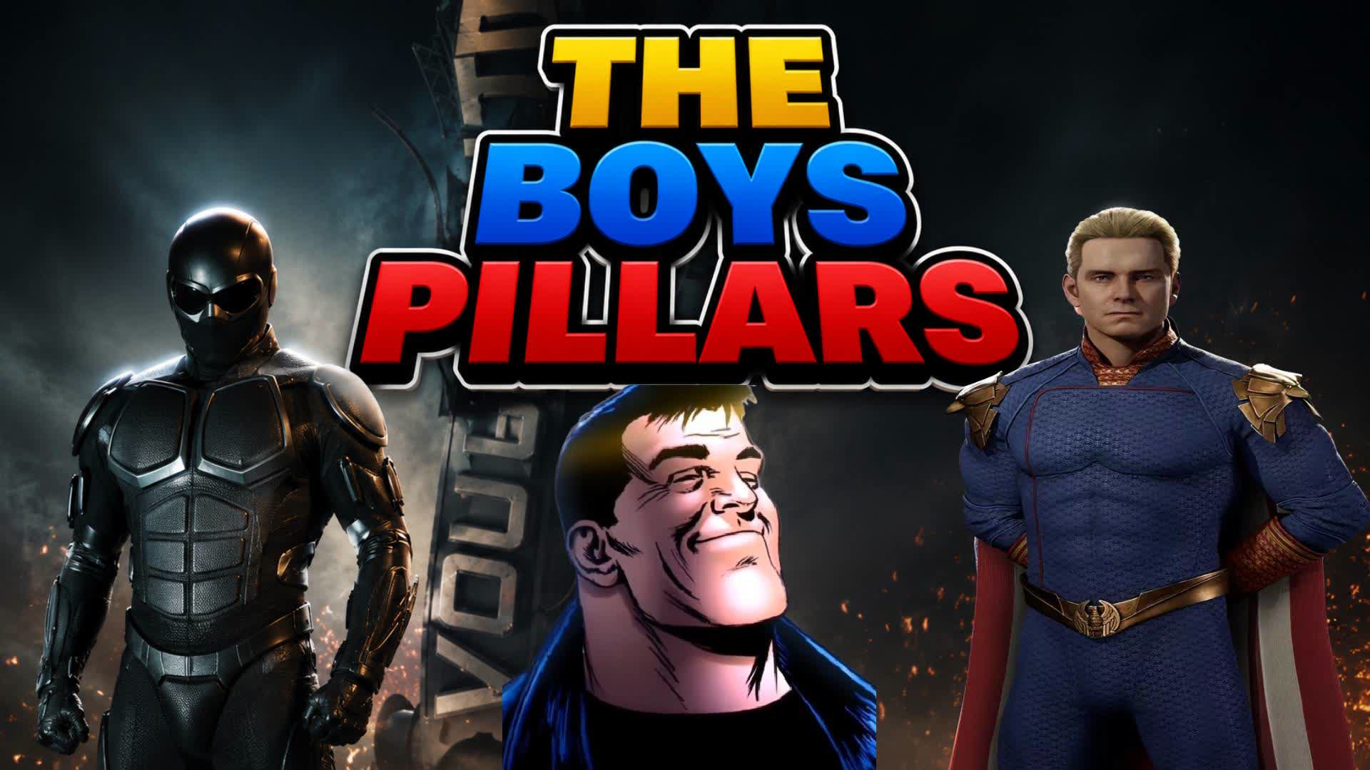 The Boys Pillars — Fortnite Creative map