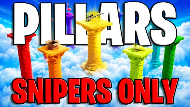 PILLARS (SNIPERS ONLY) — Fortnite Creative map cover art