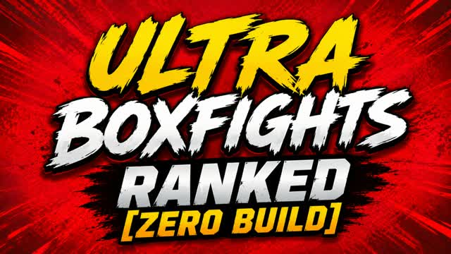 ultimate boxfights [ranked zero build] — Fortnite Creative map cover art