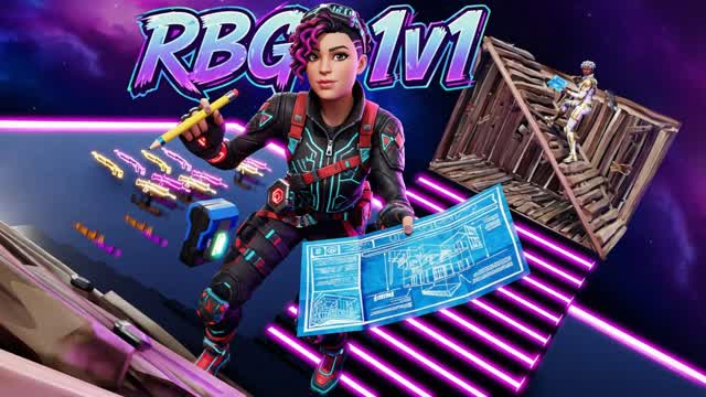 RGB 1v1 — Fortnite Creative map