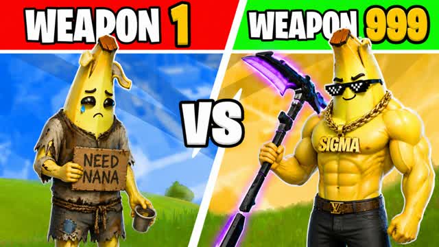 PLEASANT GUN GAME [ONE SHOT]🎯 — Fortnite Creative map