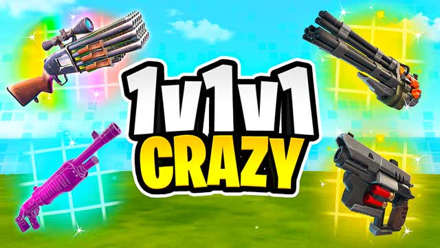 1v1v1 CRAZY Reload 1v1 Free For All — Fortnite Creative map