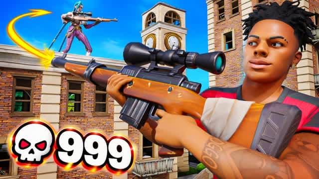 🎯 GUN GAME 😎 HYPERSHOT — Fortnite Creative map